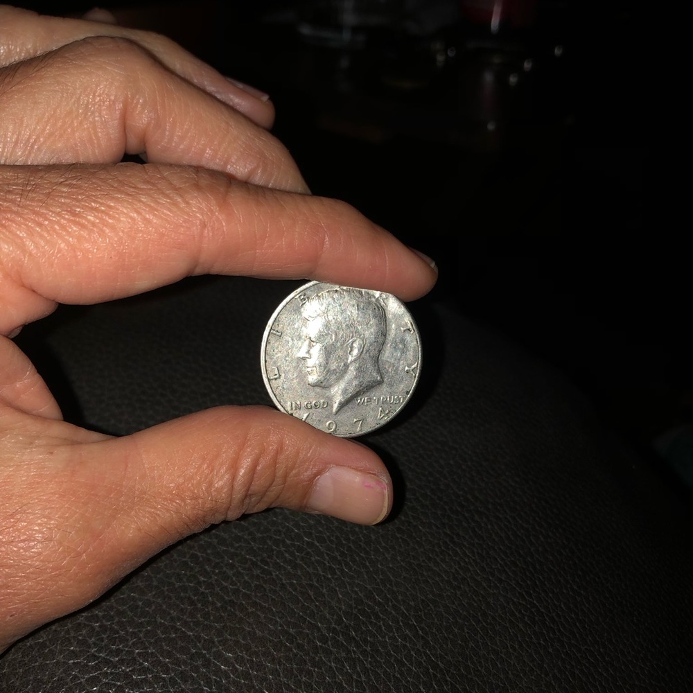 1974  half a dollar Kennedy